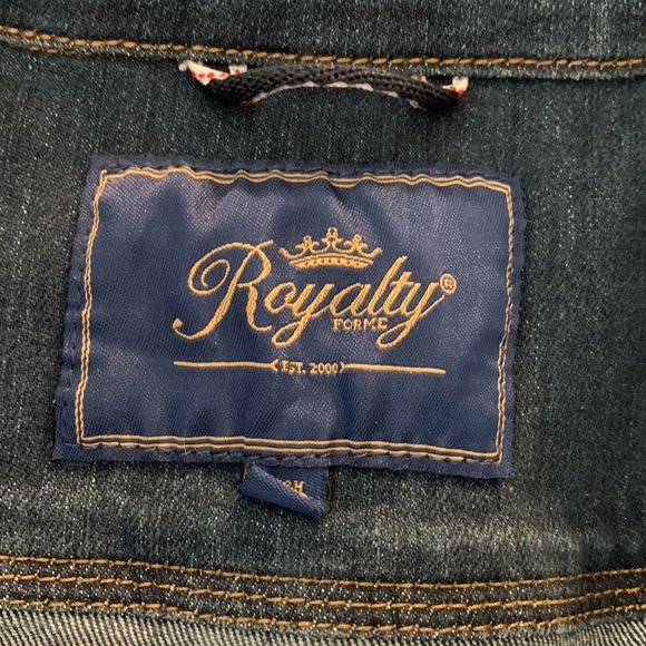 EUC.  Denim jacket.  Size S - Picture 5 of 6